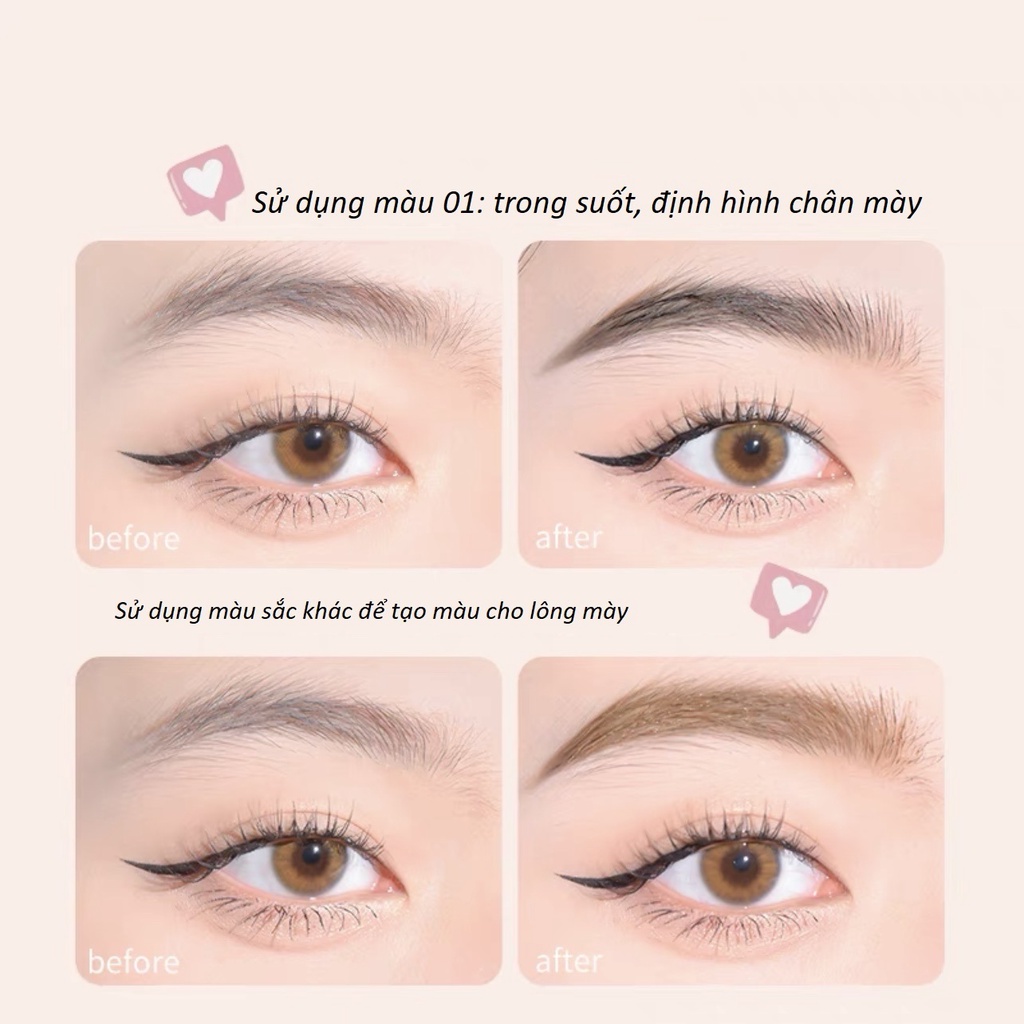 Mascara mày Gogotales Stereoscopic