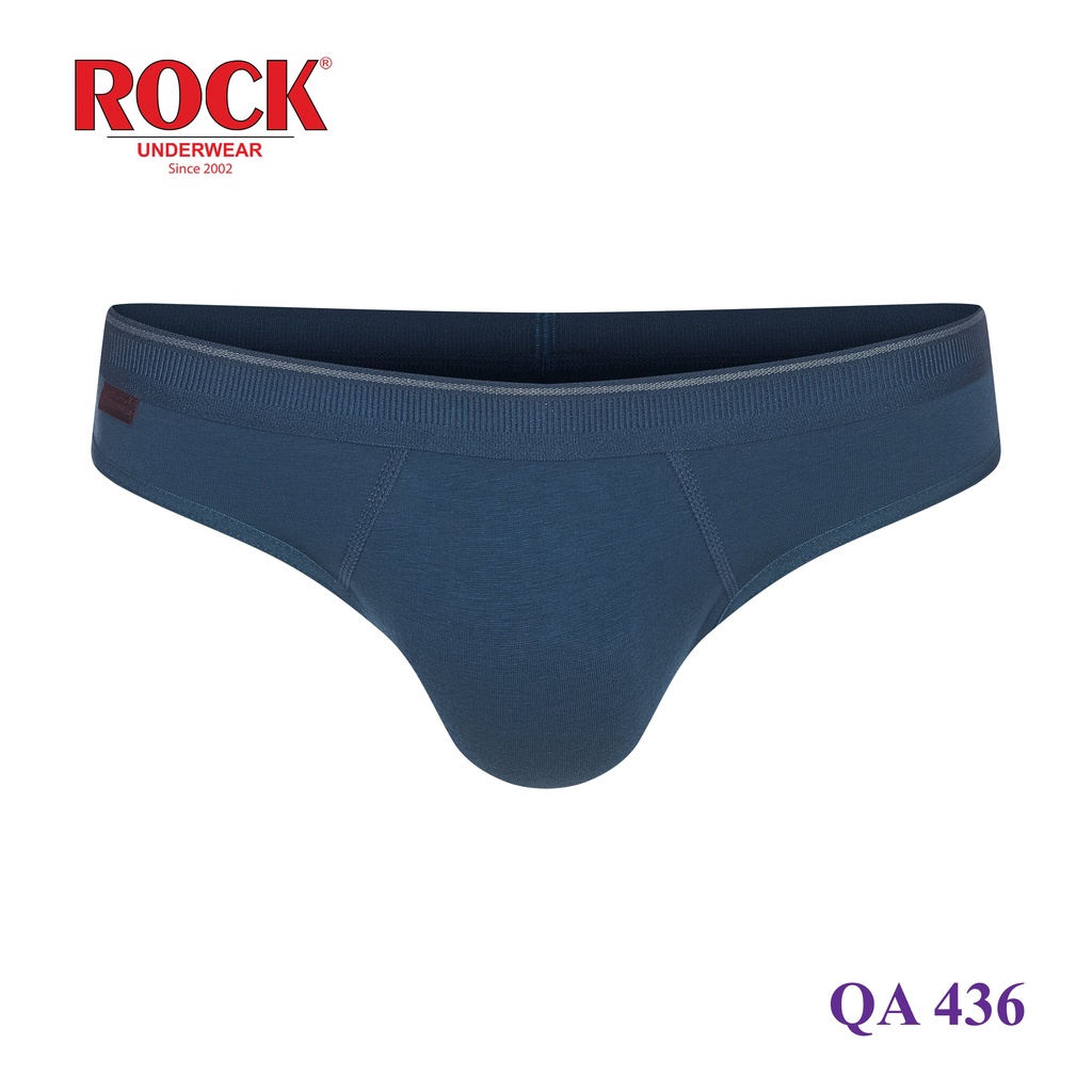 Quần lót nam cotton 4 chiều ROCK UNDERWEAR QA436 cá tính, co giãn tốt, thấm hút, ôm sát, không cấn đùi, không cấn bụng