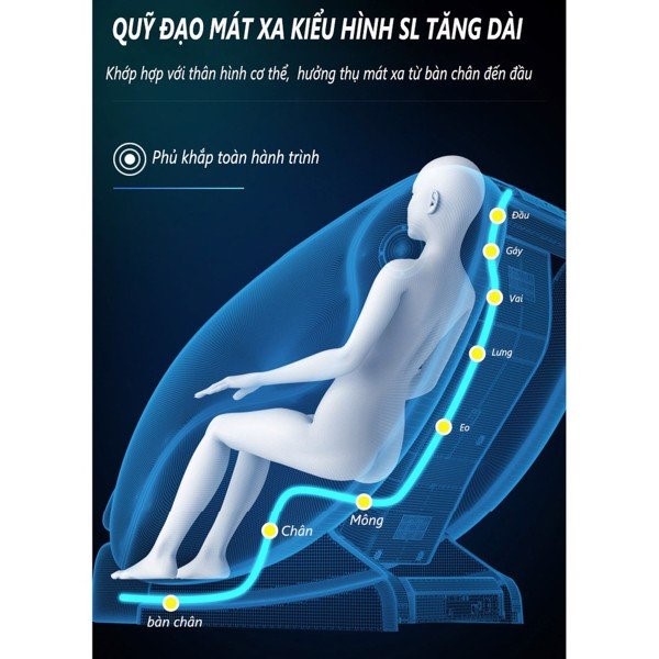 GHẾ MASSAGE TOÀN THÂN NHẬT BẢN THOMAS HAMILTON TH6600