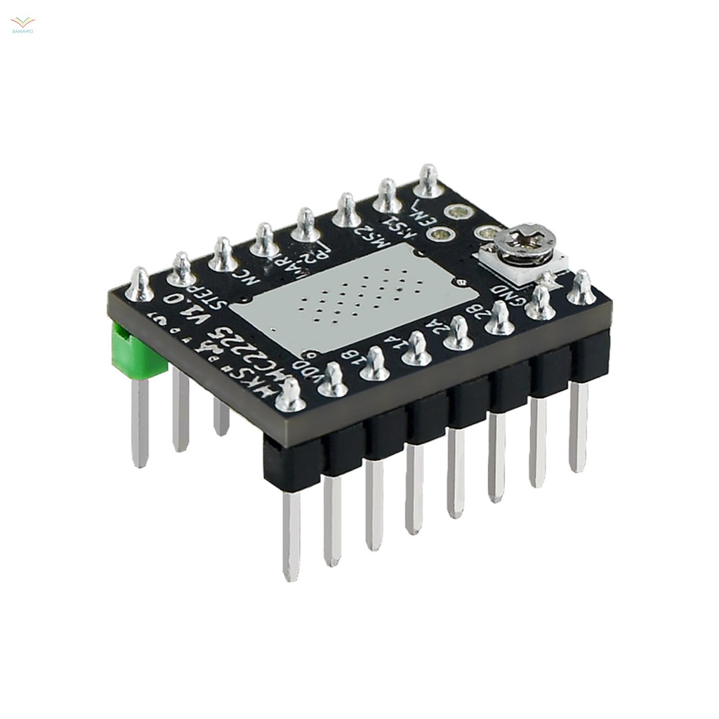 Ready in stock Aibecy 1pc TMC2225 Stepper Motor Driver Module with Heat Sink Support UART Mode for 3D Printer