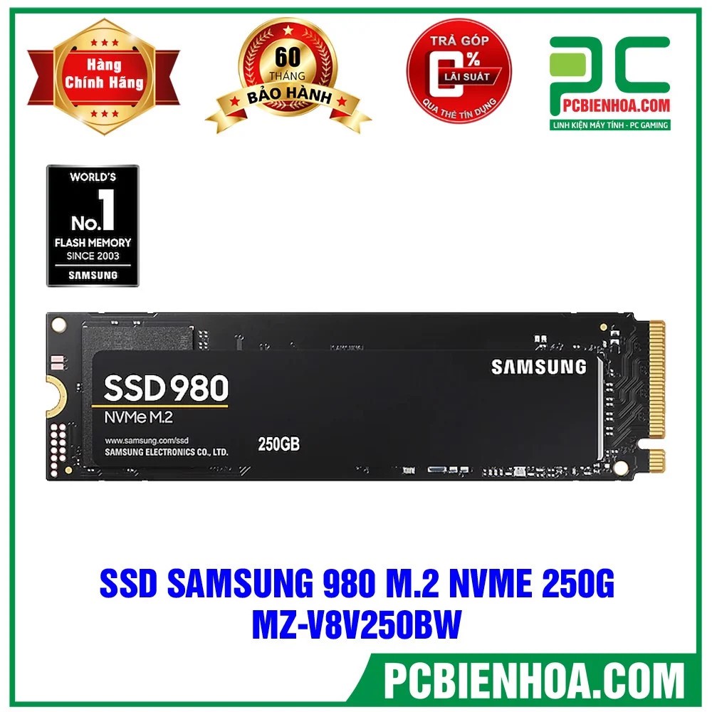 SSD SAMSUNG 980 M.2 NVME 250G - MZ-V8V250BW