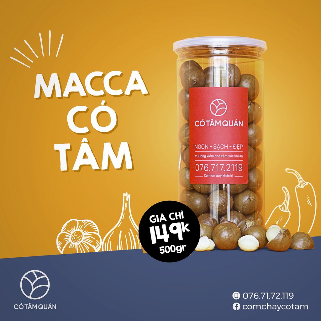 HẠT MACCA - CÓ TÂM QUÁN