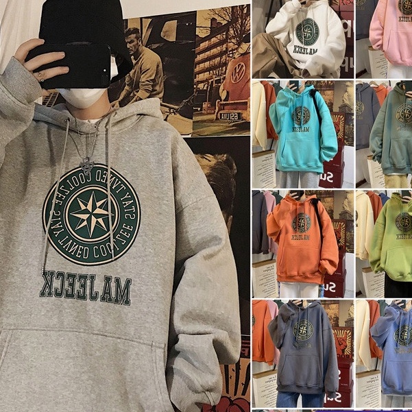 Áo hoodie thiết kế dáng rộng thời trang dành cho nam 2021