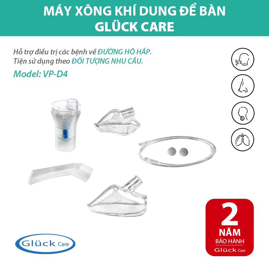 Máy xông khí dung để bàn Gluck Care VP-D4