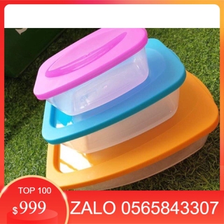 Combo 3 hộp nhựa đựng thức ăn Sanson