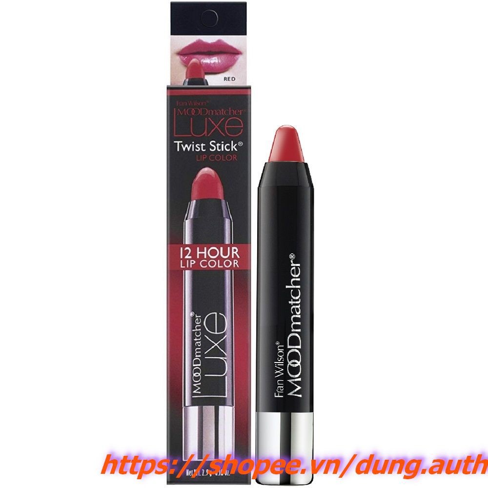 Son Gió Mỹ Màu Đỏ 7.9g Moodmatcher Luxe Twist Sticks Chính Hãng.