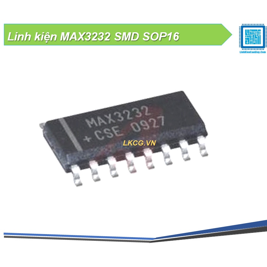 Linh kiện MAX3232 SMD SOP16