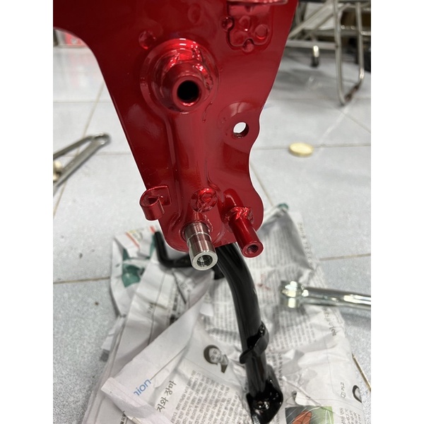 Cốt chống đứng inox cnc