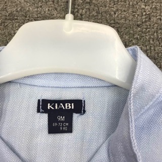 SƠ MI BT XANH KIABI CỔ TRỤ