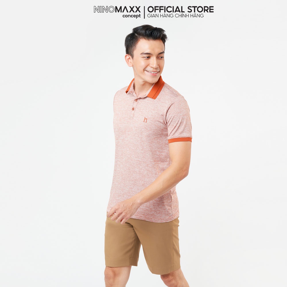NINOMAXX Green Polo - Áo polo nam chất cafe khử mùi dáng trẻ trung 2105021