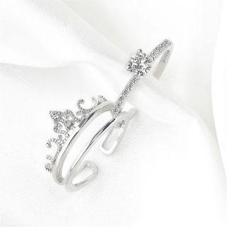 Nhẫn bạc nam nữ phong cách hàn quốc đẹp free size Siêu Hot