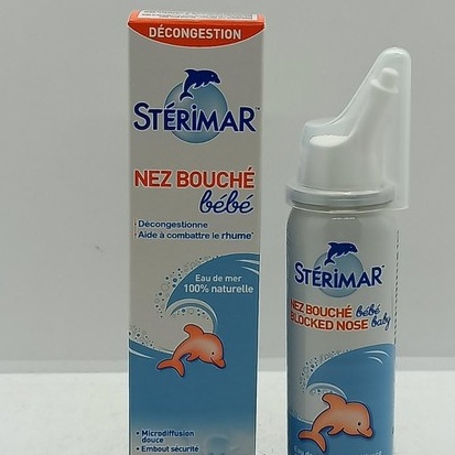 Dung Dịch Xịt Mũi Muối Biển Sterimar Pháp Cá Heo từ 6 tháng đến người lớn