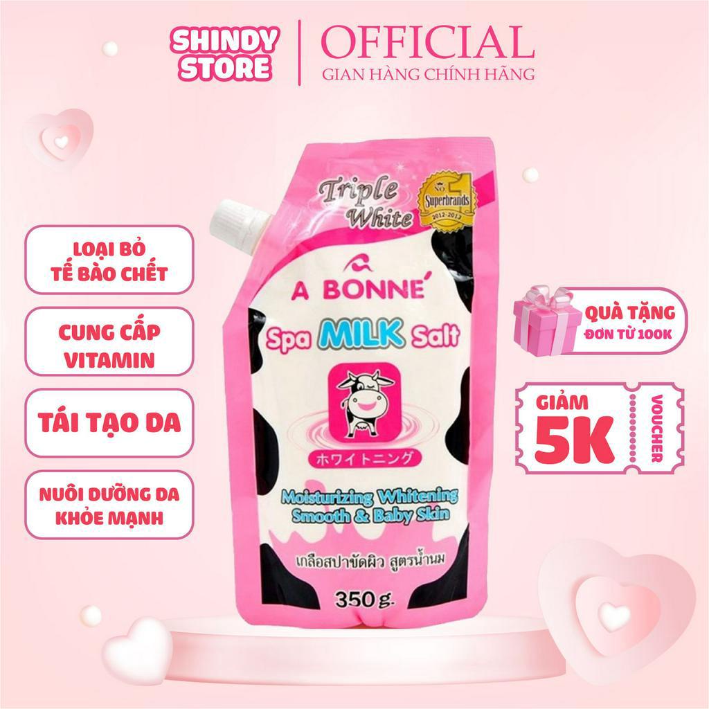 Muối Tăm Sữa Bò A Bonne - Tẩy Tế Bào Da Chết Body Thái