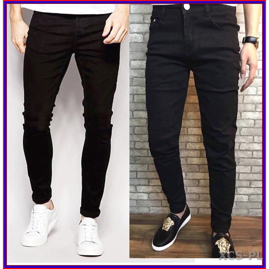 Quần jean nam cao cấp ĐEN TRƠN siêu đẹp không xù lông, không ra màu, chất giãn tốt đenTRƠN.343