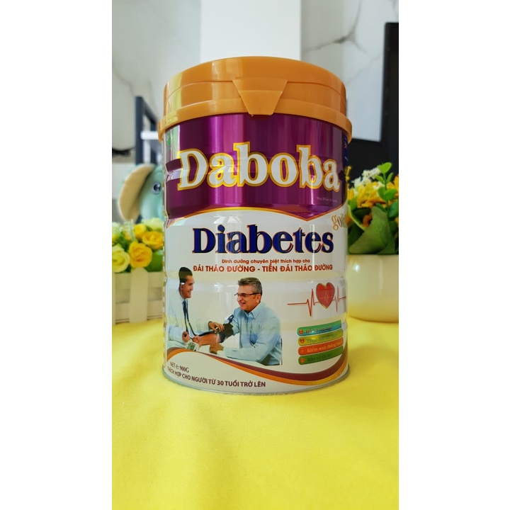 SỮA tiểu đường DABOBA DIABETES GOLD 900G cho người Tiểu đường và tiền tiểu đường