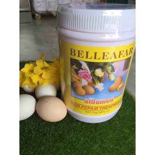 (thanh lý) Hấp tóc trứng gà ủ mượt tóc Belleafar 1000ml