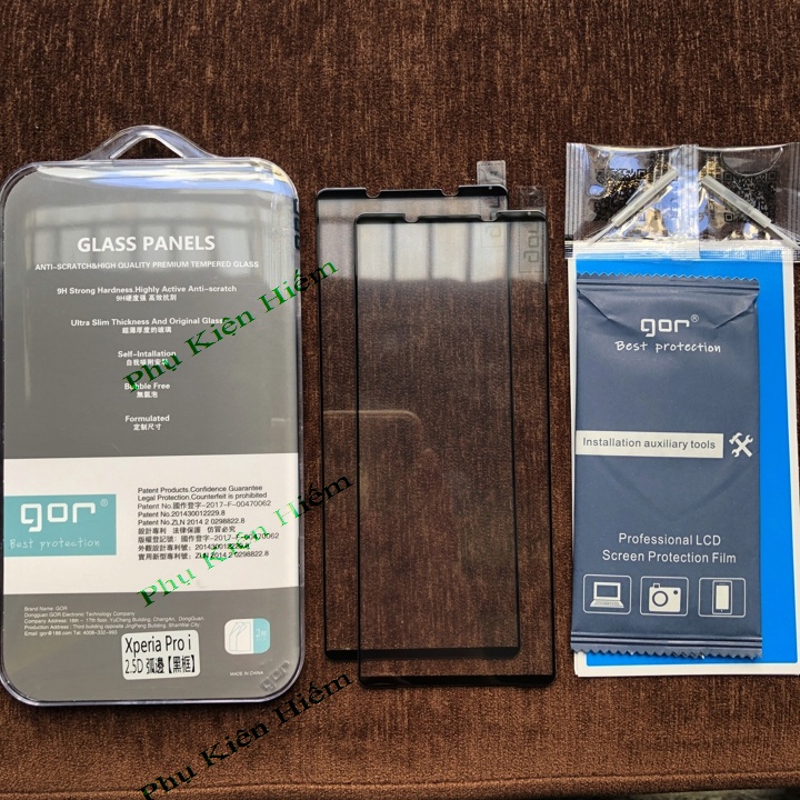 2 Kính cường lực full Sony Xperia Pro I GOR cao cấp