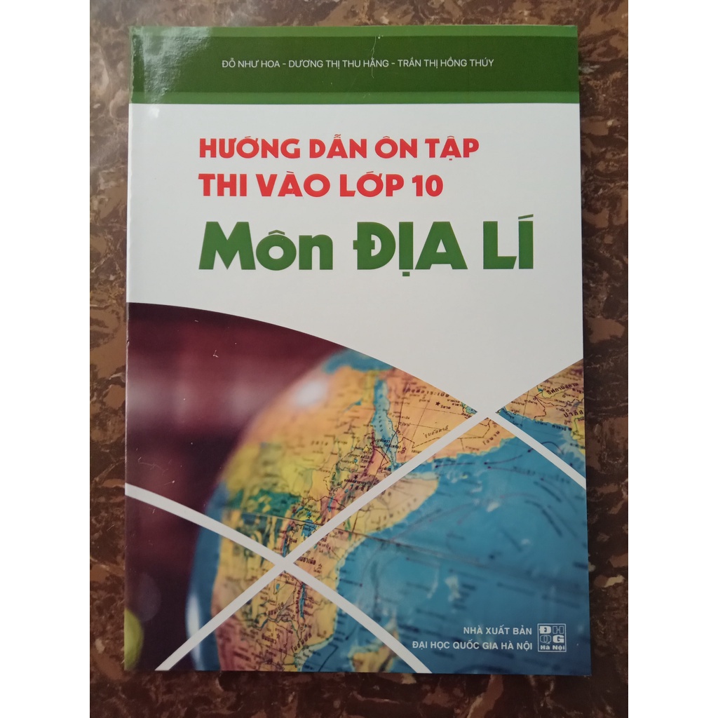 Sách - Hướng dẫn ôn tập thi vào lớp 10 môn địa lý