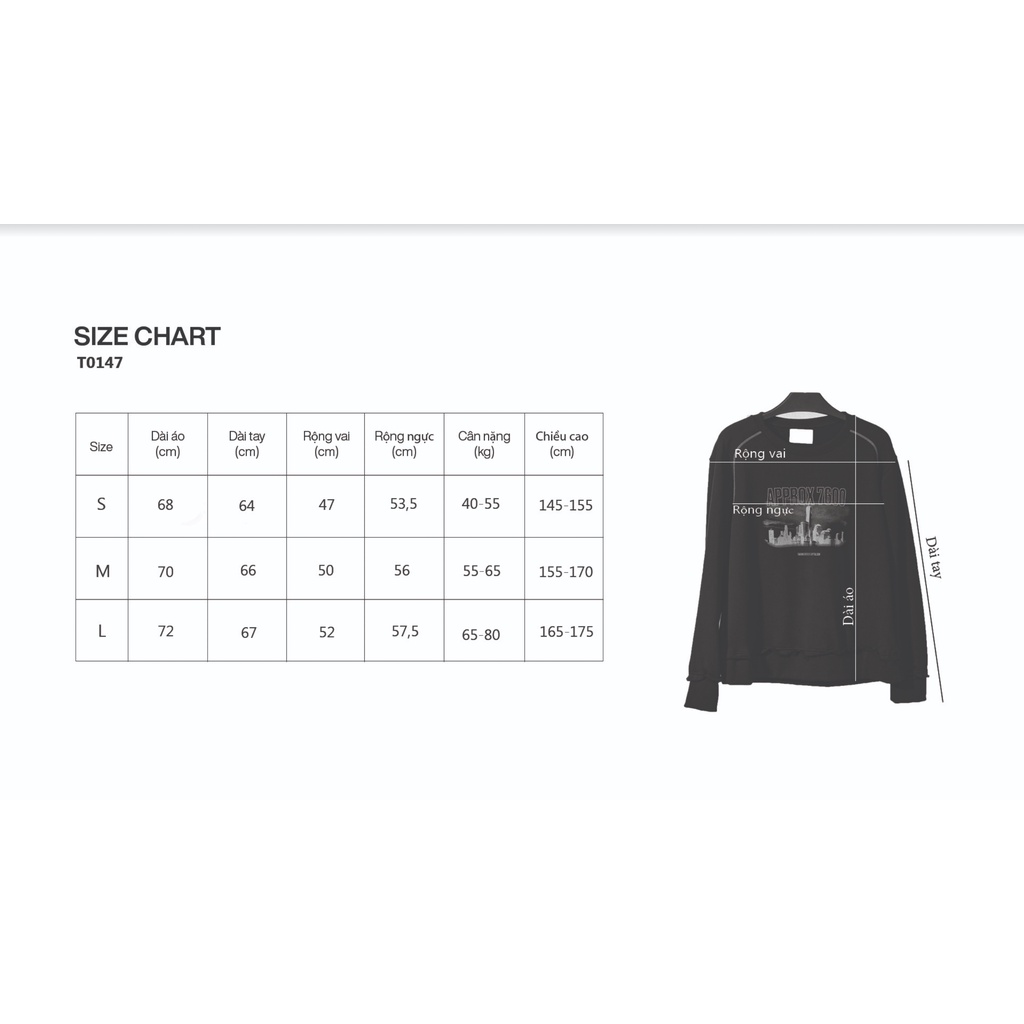 Áo nỉ HANOI RIOT T0147