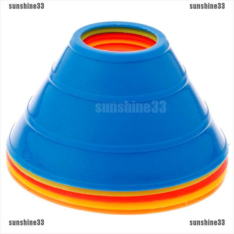 【COD•suns】5pcs/set Sport Soccer Training Sign Dish Cones Marker Discs Marker B