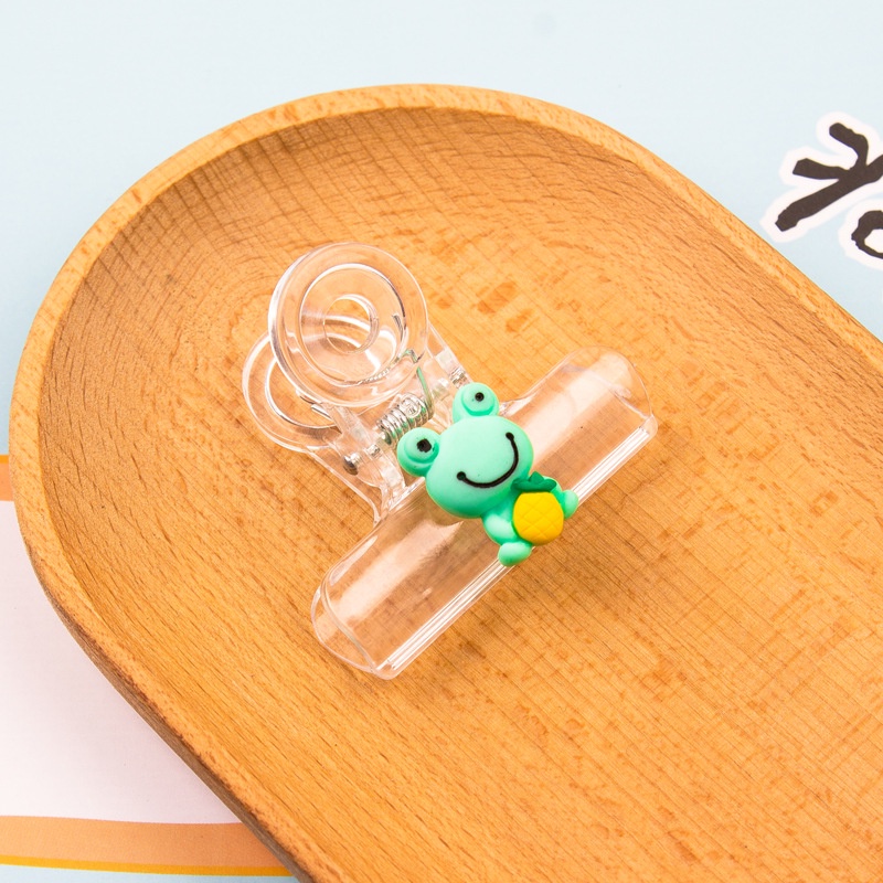 Trong Suốt Kẹp Giấy Nhớ Hình Trái Cây Dễ Thương