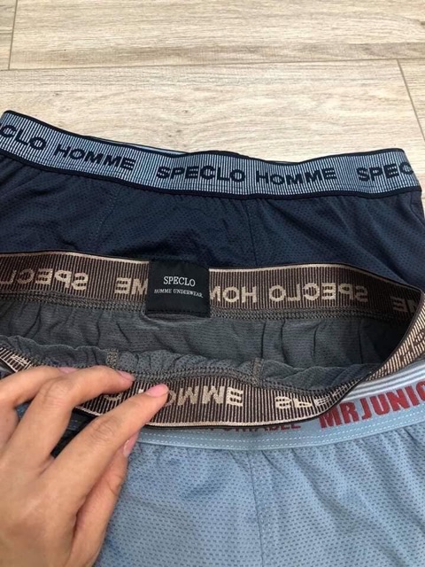 Set 3 Quần boxer nam Speclo, xuất Hàn xịn