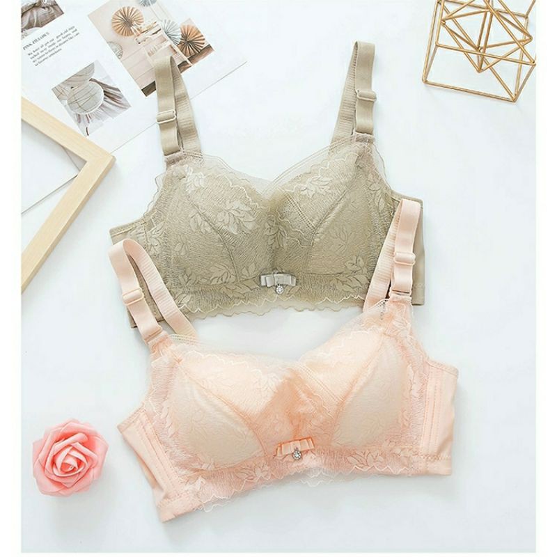 Áo lót siêu nâng 7-8cm  thiết kế không gọng, mút mềm mịn, có lỗ thông hơi, nâng đẩy 7-8cm, lên khe #Al0812