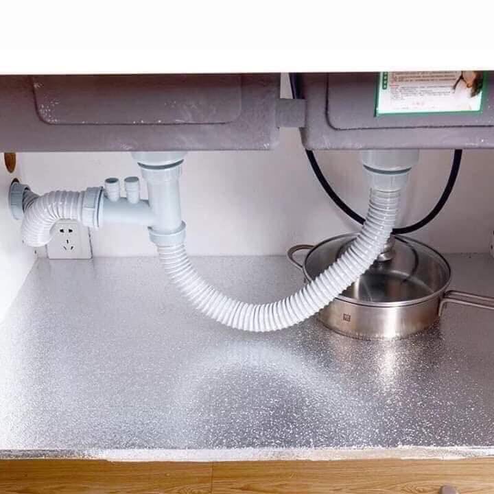 Giấy bạc dán nhà bếp chống thấm dầu mỡ