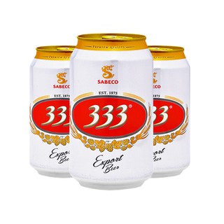 Thùng 24 Lon Bia 333 330ml