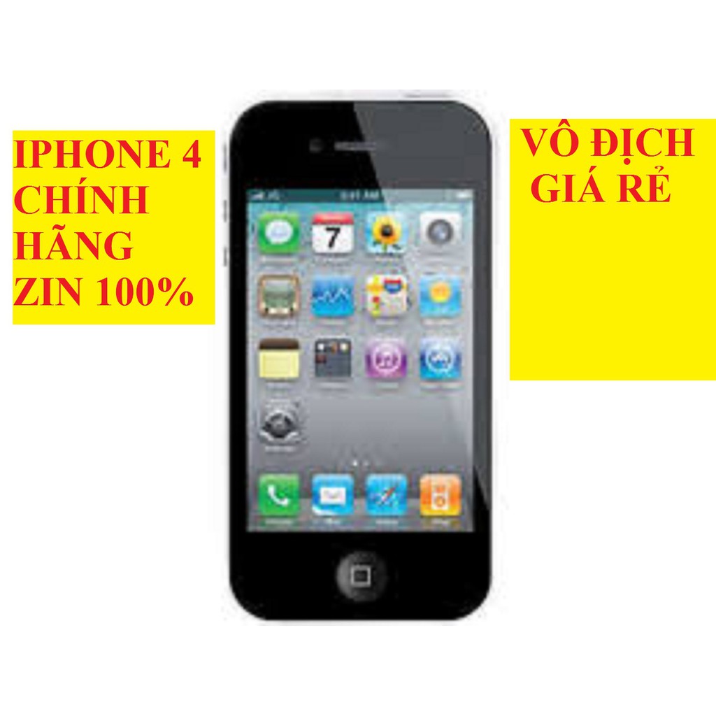 điện thoại Chính Hãng IPHONE 4 Quốc Tế bản 16G - full Zalo-Youtube-Facebook | BigBuy360 - bigbuy360.vn