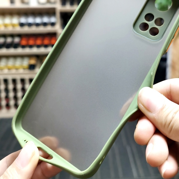 Ốp Điện Thoại Trong Mờ Chống Sốc Bảo Vệ Camera Cho Xiaomi POCO M4 Pro 4G X4 5G X3 NFC