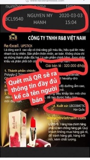 SON MÔI R&B