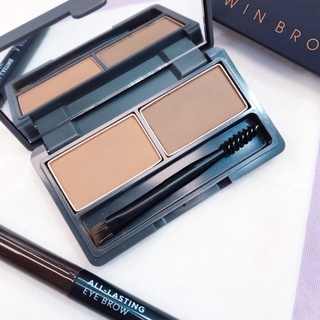 Bột tán mày Missha Twin Brow Kit