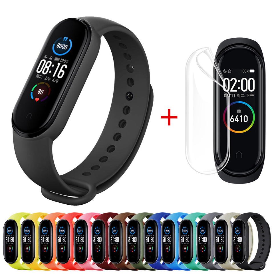 Dây đeo thay thế nhiều màu sắc cho đồng hồ thông minh Xiaomi Mi Band 4 / 5 / 6