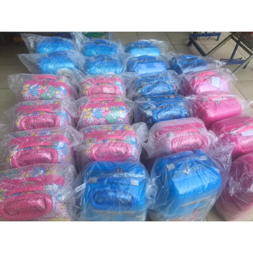 Vali kéo trẻ em in 2 mặt size 18