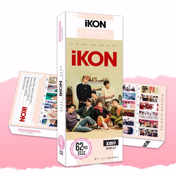 Bookmark bts wanna one blackpink Twice exo dương dương TFboys hộp ảnh tập ảnh đánh dấu sách 36 tấm idol Hàn Quốc