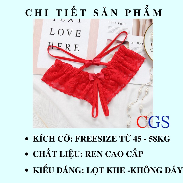 Quần lót nữ gợi cảm xẻ đáy lọt khe sexy xinh xắn TL003 - Con Gái Store | BigBuy360 - bigbuy360.vn