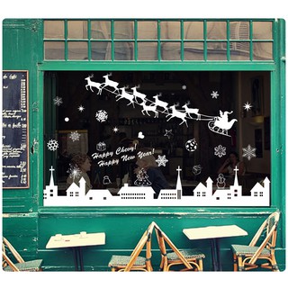 Decal dán tường Noel 4