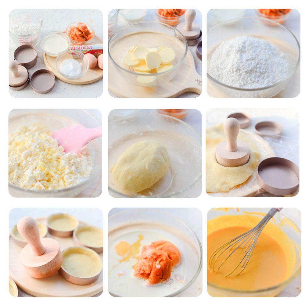 FOREVER Khuôn Làm Bánh Tart Trứng Bằng Thép Không Gỉ