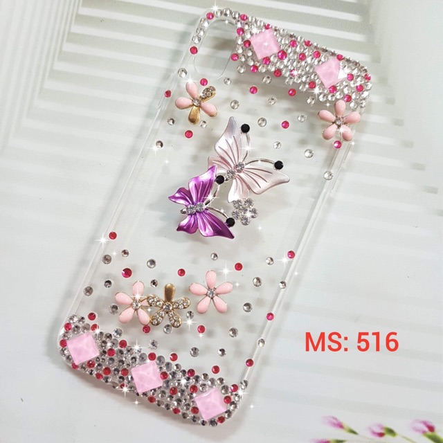 Ốp Lưng Handmade Đính Đá Thủ Công Ms: 516