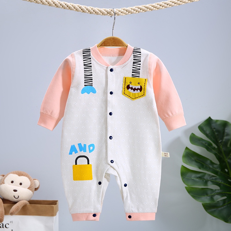 Body liền thân, bodysuit dài tay cotton cho bé trai và bé gái sơ sinh từ 3-12kg, hàng đẹp phong cách mới - 𝐁𝐃𝟕𝟎