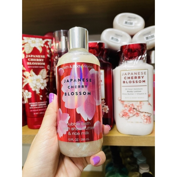 Sữa tắm Japanese cherry blossom của mỹ chuẩn