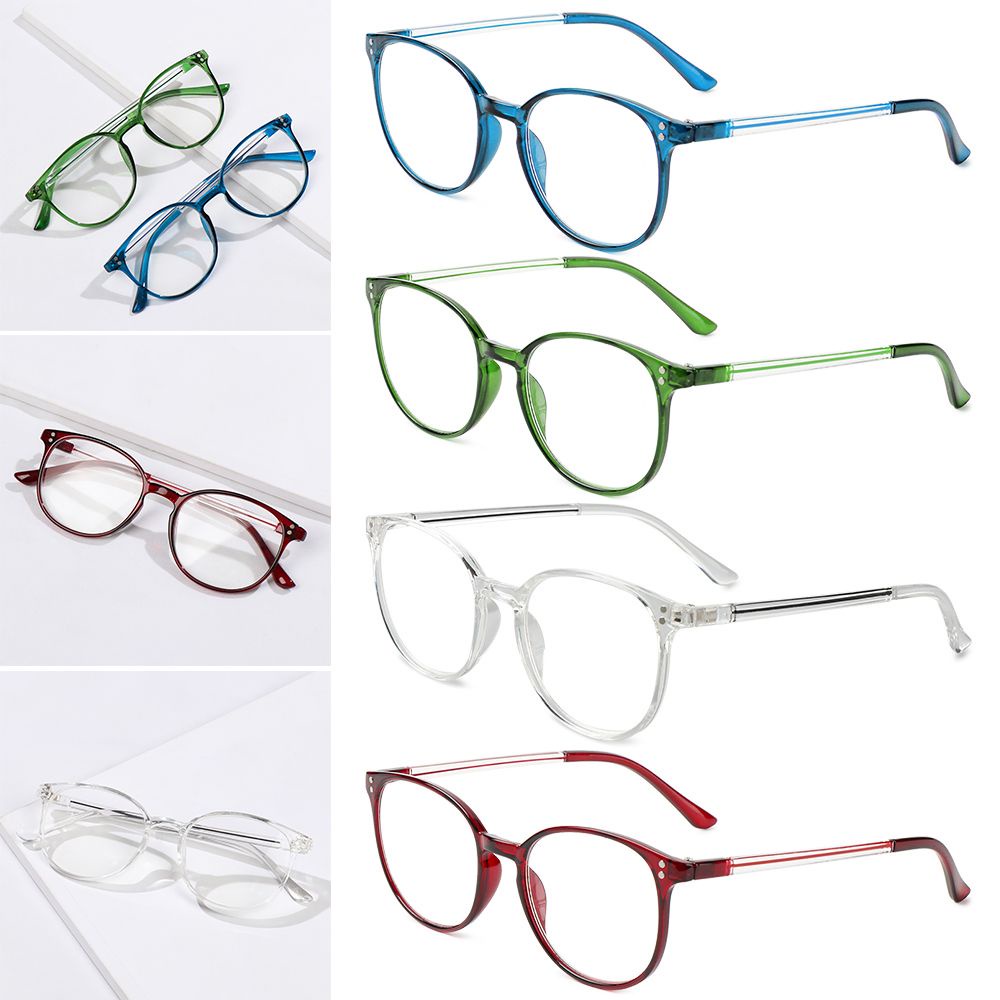 Kính đọc sách siêu nhẹ rõ nét trên 1.00 ~ trên 4.00 PC có gọng bằng nhựa PC