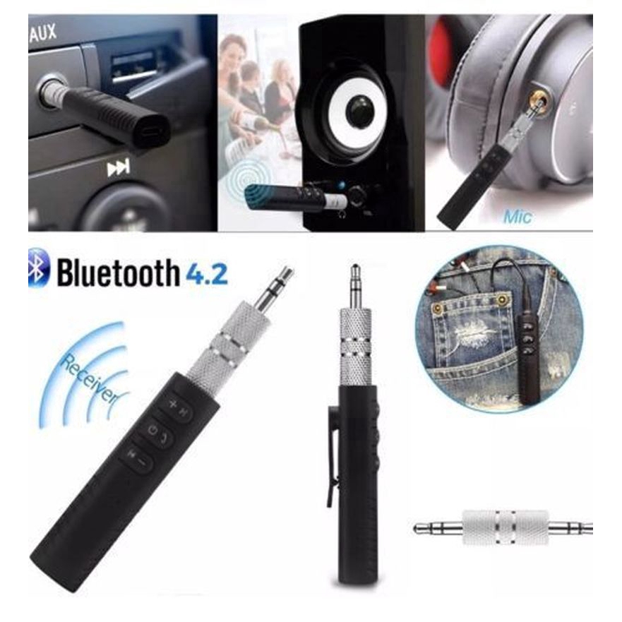 Bộ thu tín hiệu âm thanh Bluetooth không dây 3.5mm