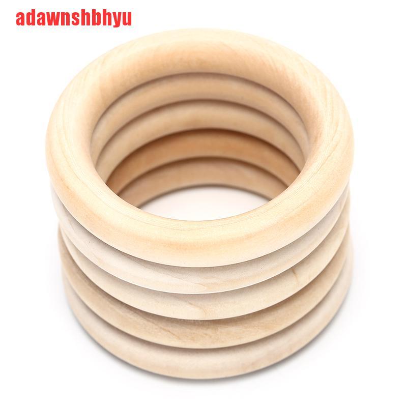 1 Túi Hạt Gỗ Tròn Tự Nhiên Dùng Làm Trang Sức DIY