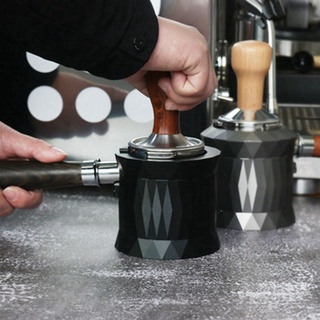 Giá đỡ máy pha cà phê Espresso màu đen
