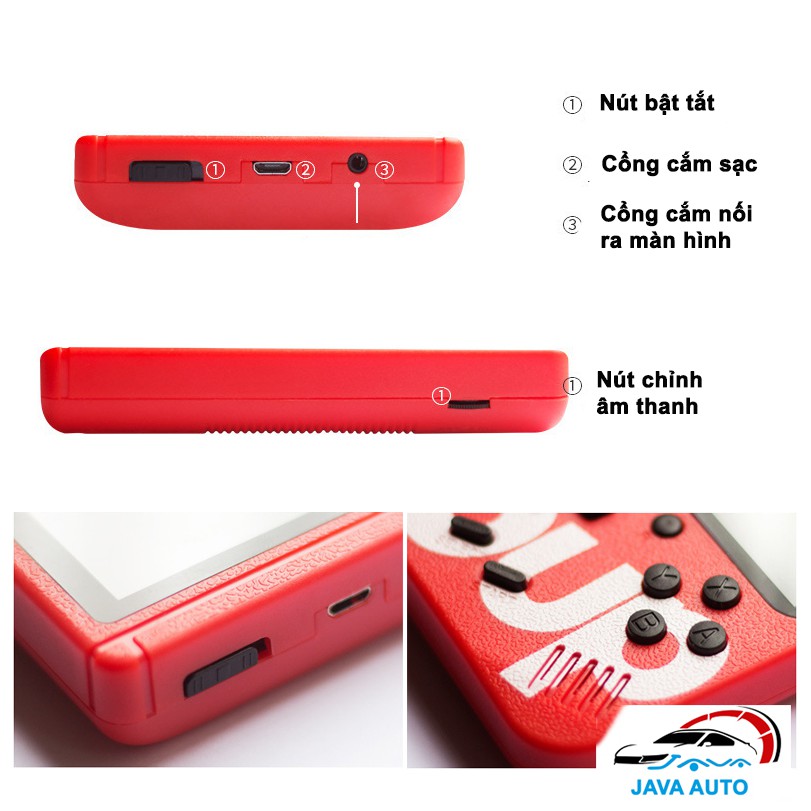 Máy Chơi Game SUP 400 trò chơi [TẶNG KÈM TAY CHƠI GAME], SUP400 Cầm Tay G1 Plus 400 In 1 - HƠN 400 TRÒ CHƠI