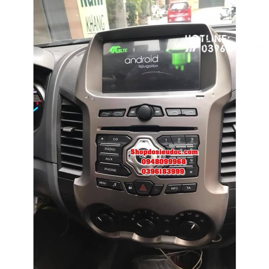 Màn hình Android 9 inc cắm sim 4G cho Ford Ranger XLS 2014-2017