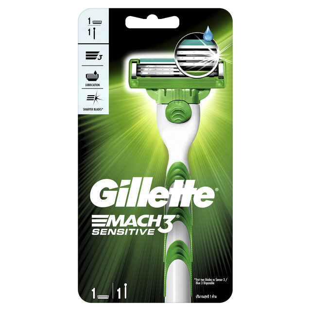 Dao cạo râu Gillette Mach 3 Sensitive 1up