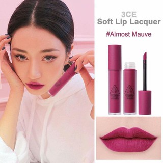 [Auth] SON KEM LÌ 3CE SOFT LIP LACQUER 2018